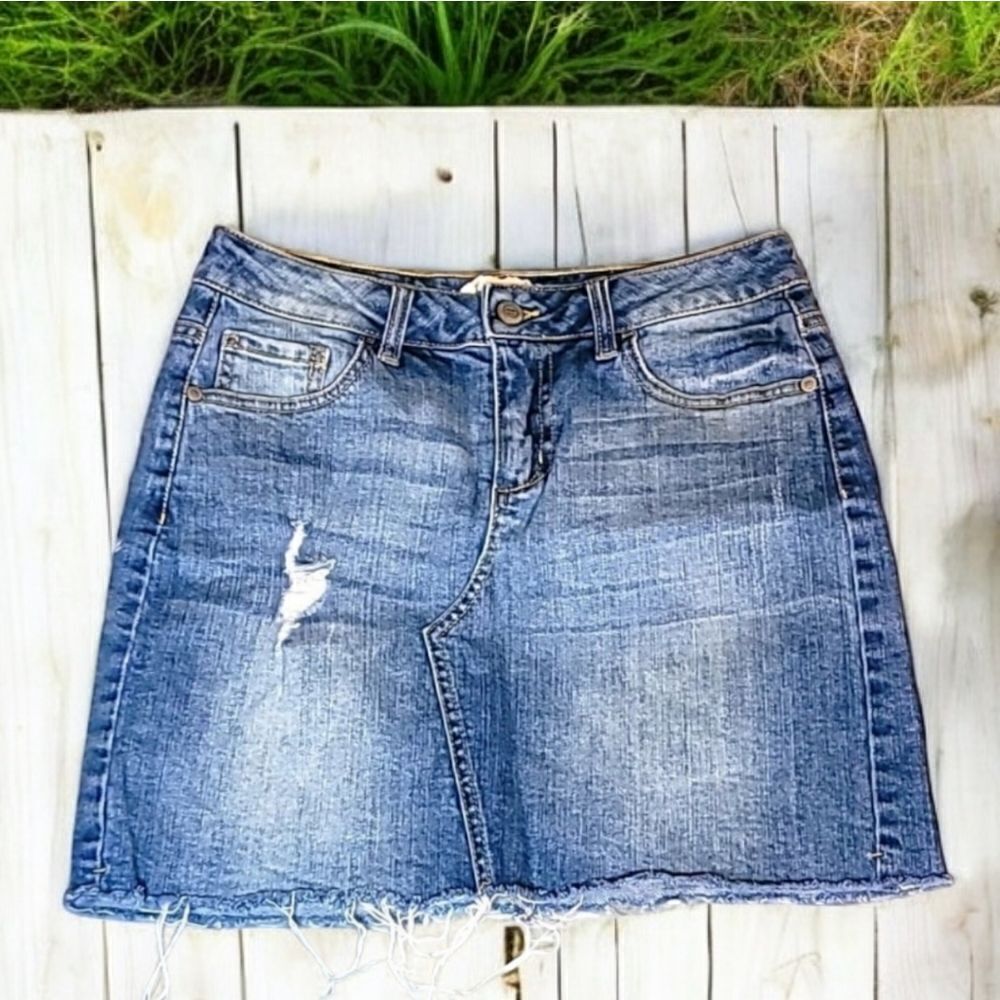 Altar'd States Denim Skirt Size